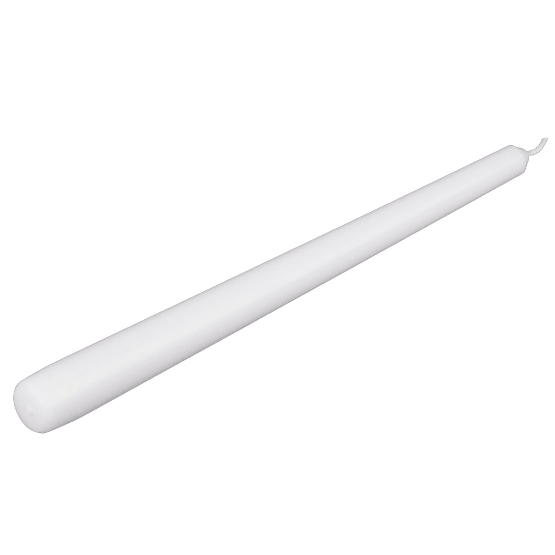 10" White Premium Taper Candle