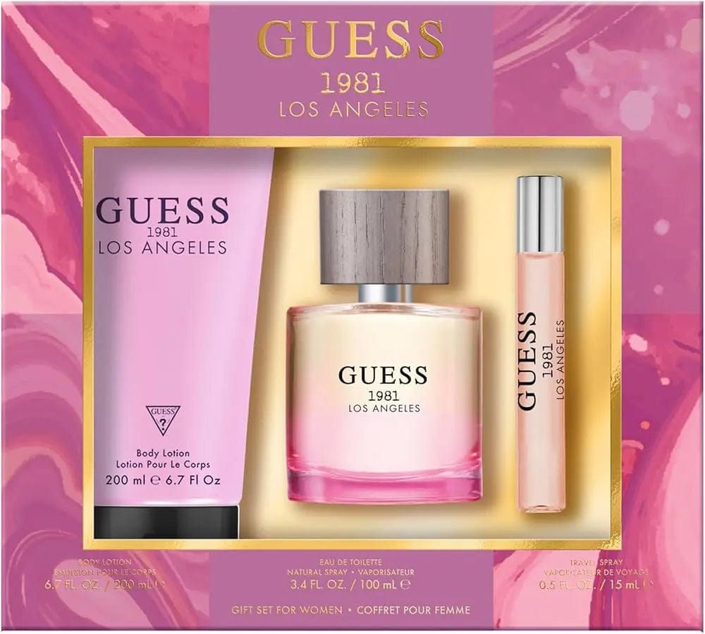 1981 Los Angeles By Guess For Women (3pc Set Gift)