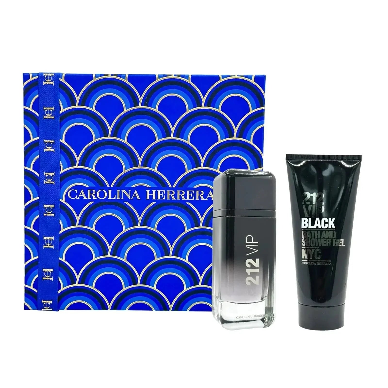 212 Vip Black By Carolina Herrera For Men (2pc Gift Set)