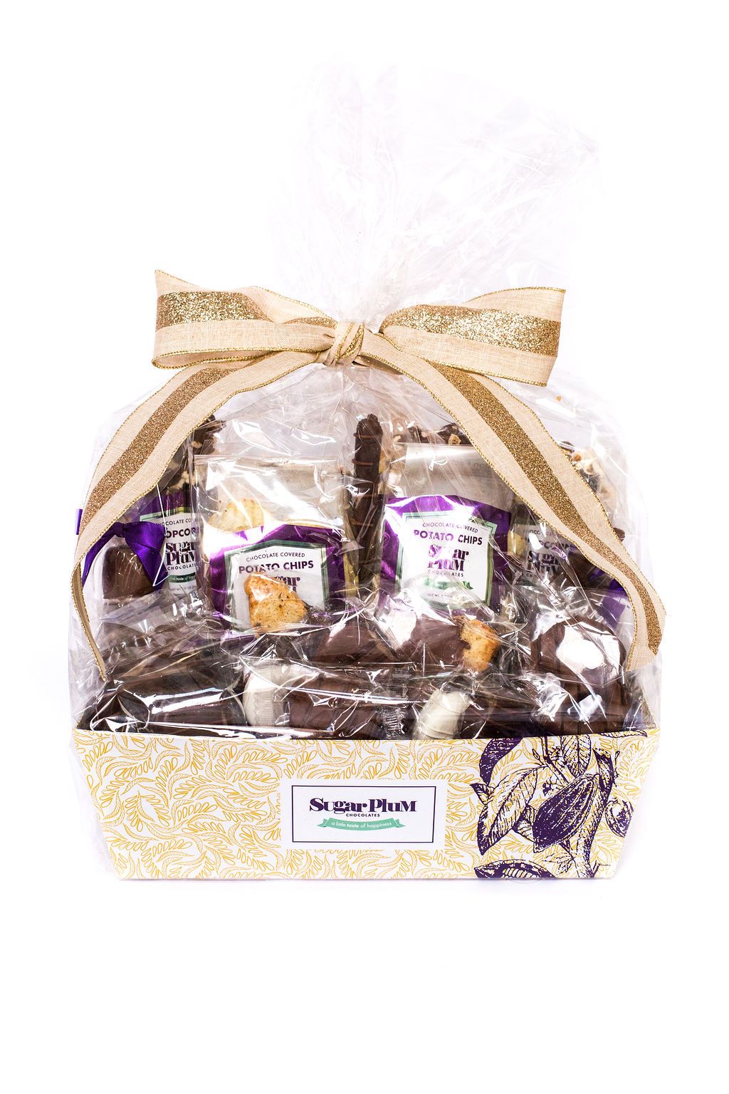 Gourmet Chocolate Gift Basket – 40-Piece Assortment of Handcrafted