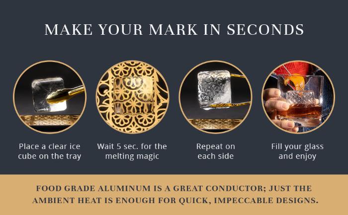 Ice Cube Embossing Tray