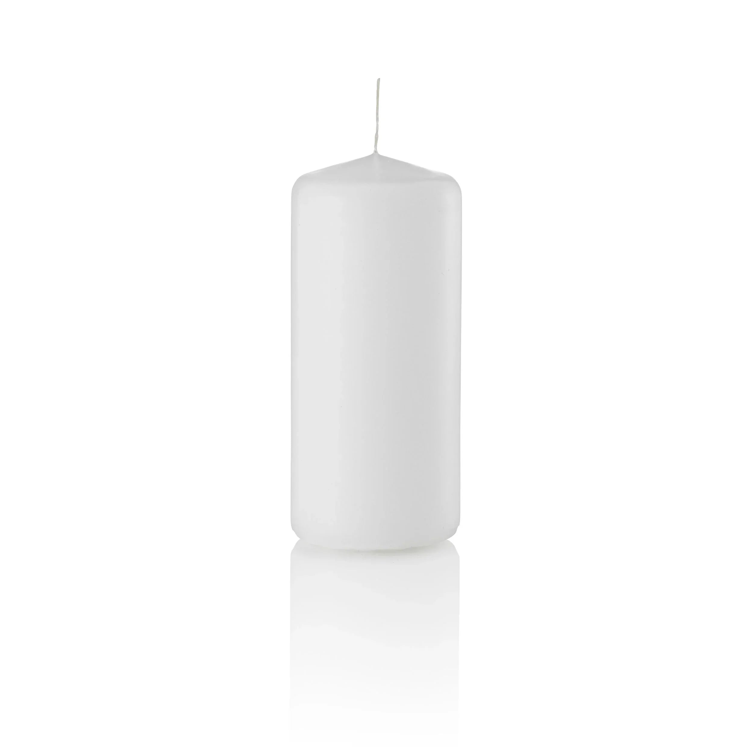 White Pillar Candle