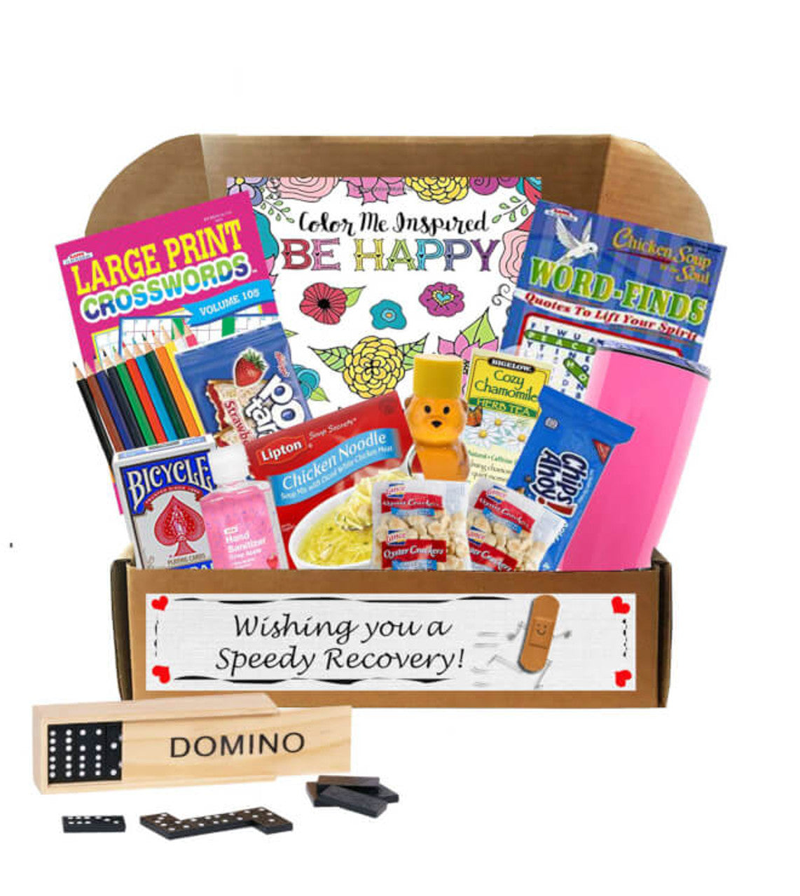 Wishing You A Speedy Recovery Care Package-  get well soon gift basket