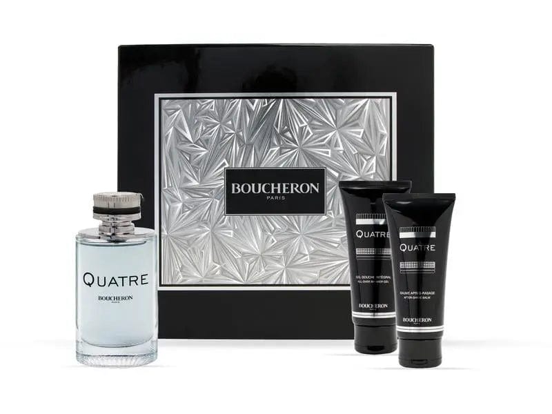 Boucheron Quatre Set 3p 3.4 oz M Spray
