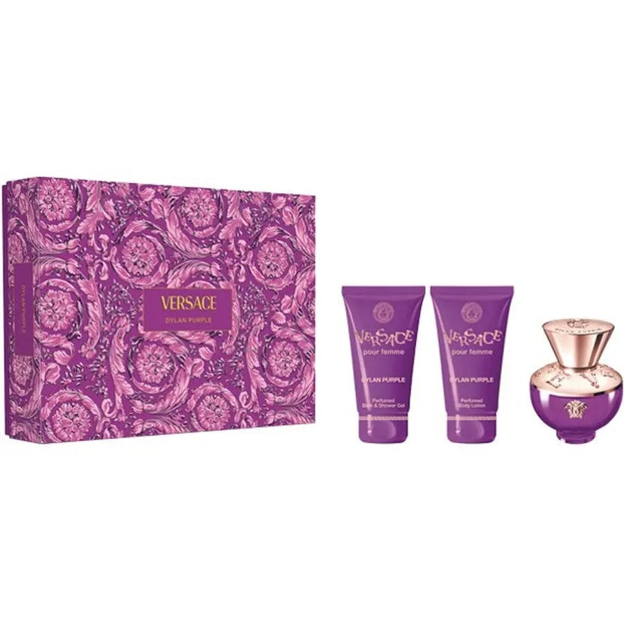 Dylan Purple By Versace For Women 3Pcs Set EDP Spray