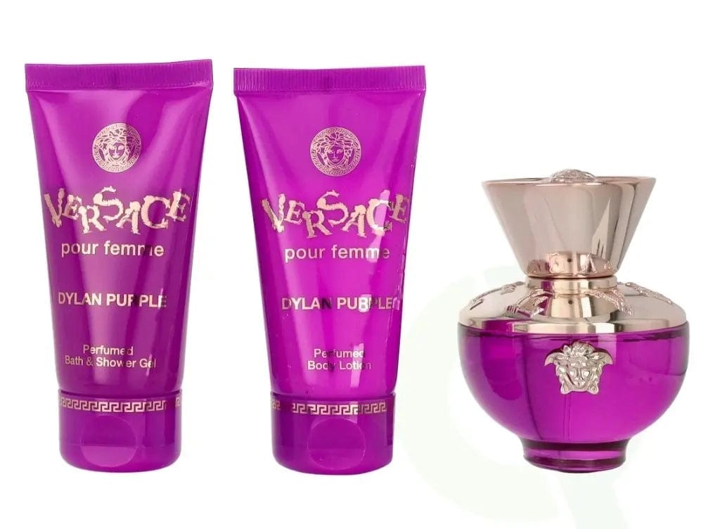 Dylan Purple By Versace For Women 3Pcs Set EDP Spray