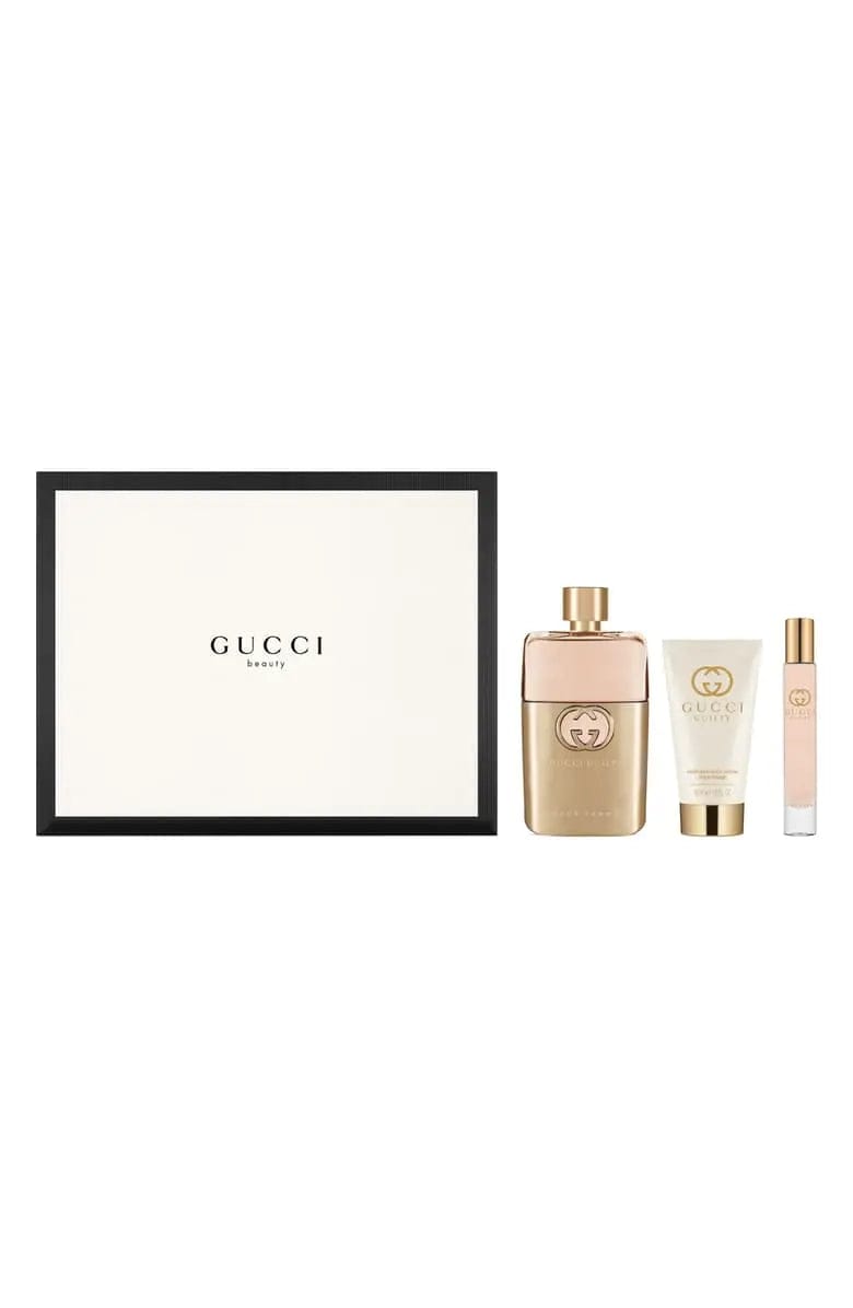 Gucci Guilty Pour Femme Set 3 Piece W 3.0 oz EDP Spray
