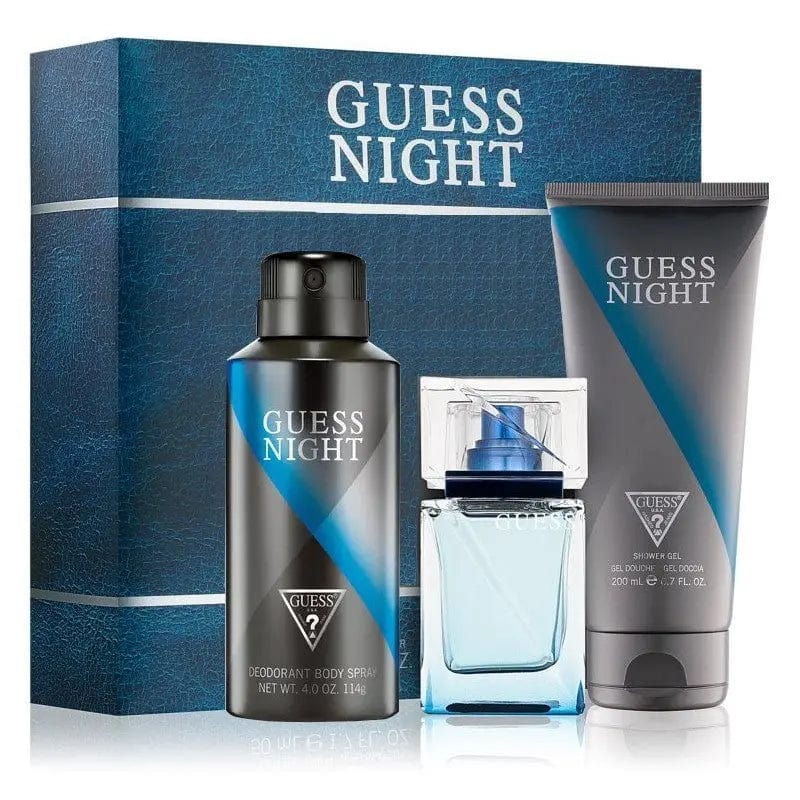Guess Night Set 3p 3.4 oz M EDT Spray