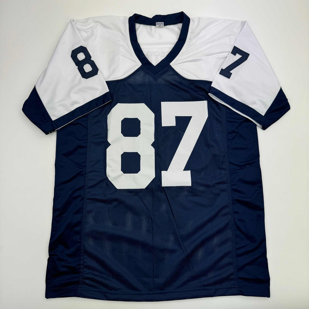 Autographed/Signed Jake Ferguson Dallas Thanksgiving Football Jersey Beckett BAS COA