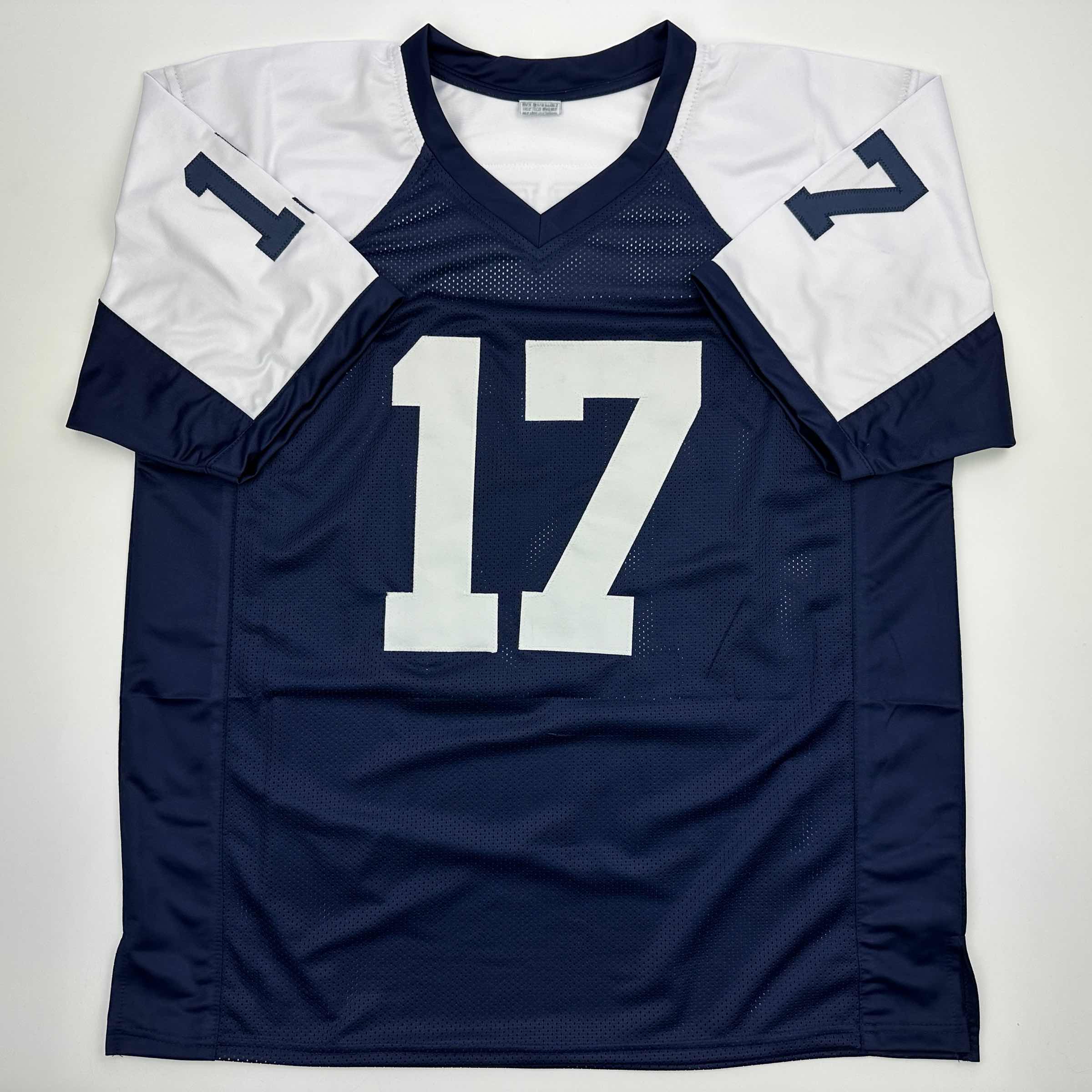 Autographed/Signed Brandon Aubrey Dallas Thanksgiving Day Football Jersey Beckett BAS COA