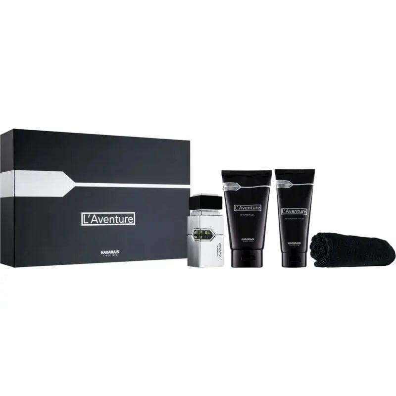 L'Aventure Set 4p For MEn 1.0oz Eau De Parfum Spray