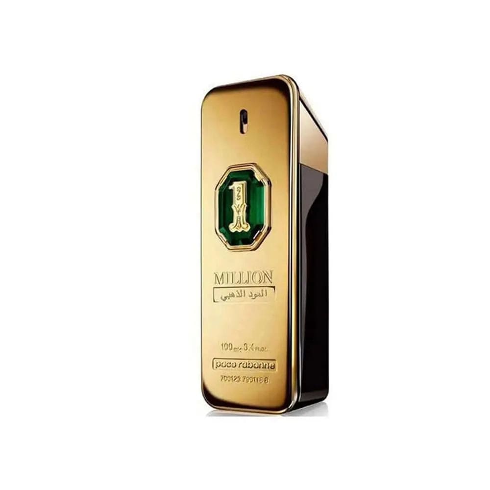 1 Million Gold Oud By Paco Rabanne For Men 3Pcs Set Parfum Spray