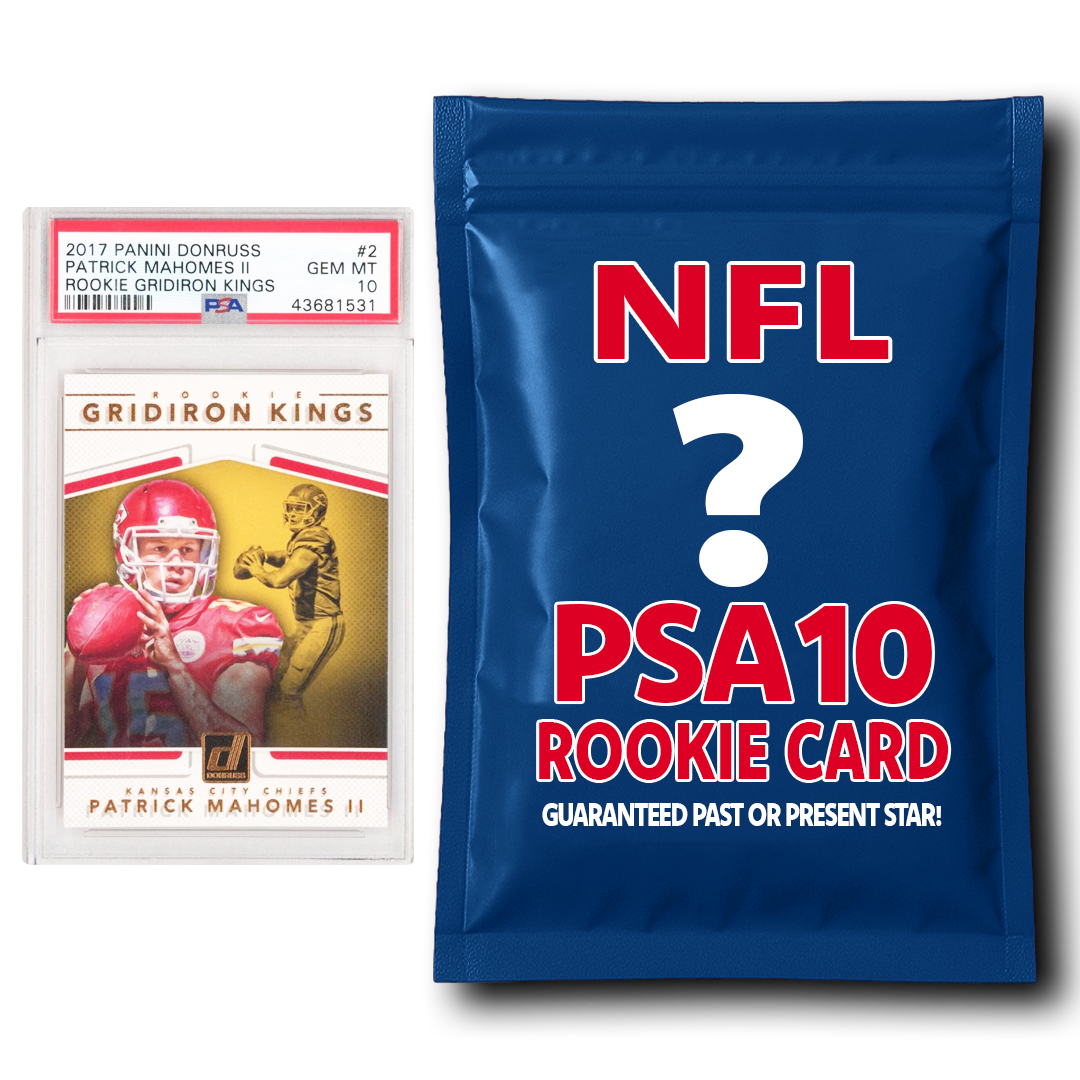 NFL PSA 10 Graded Rookie Card Mystery Pack