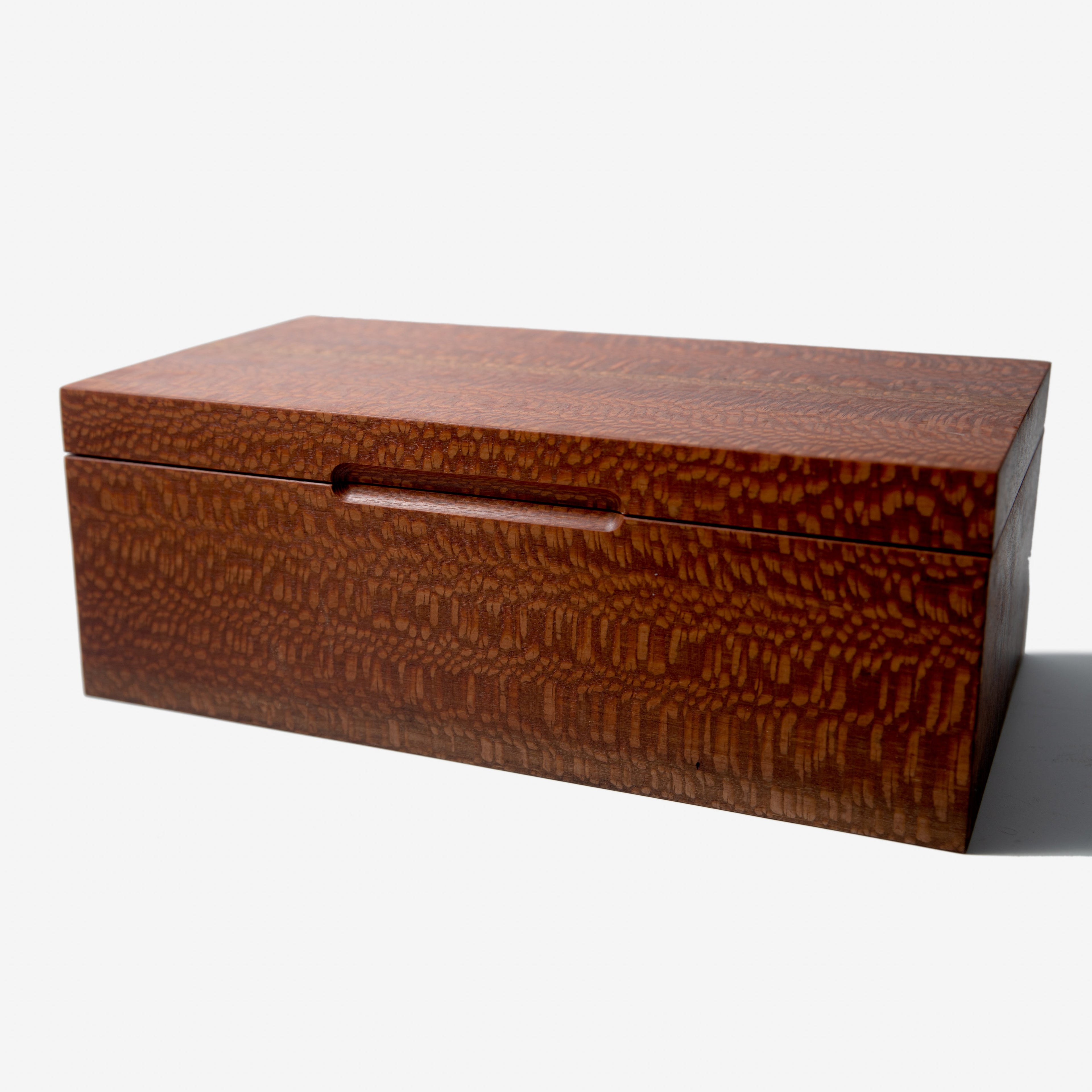 Cigar Humidor - Lacewood with Spanish Cedar Lining - 80 Capacity