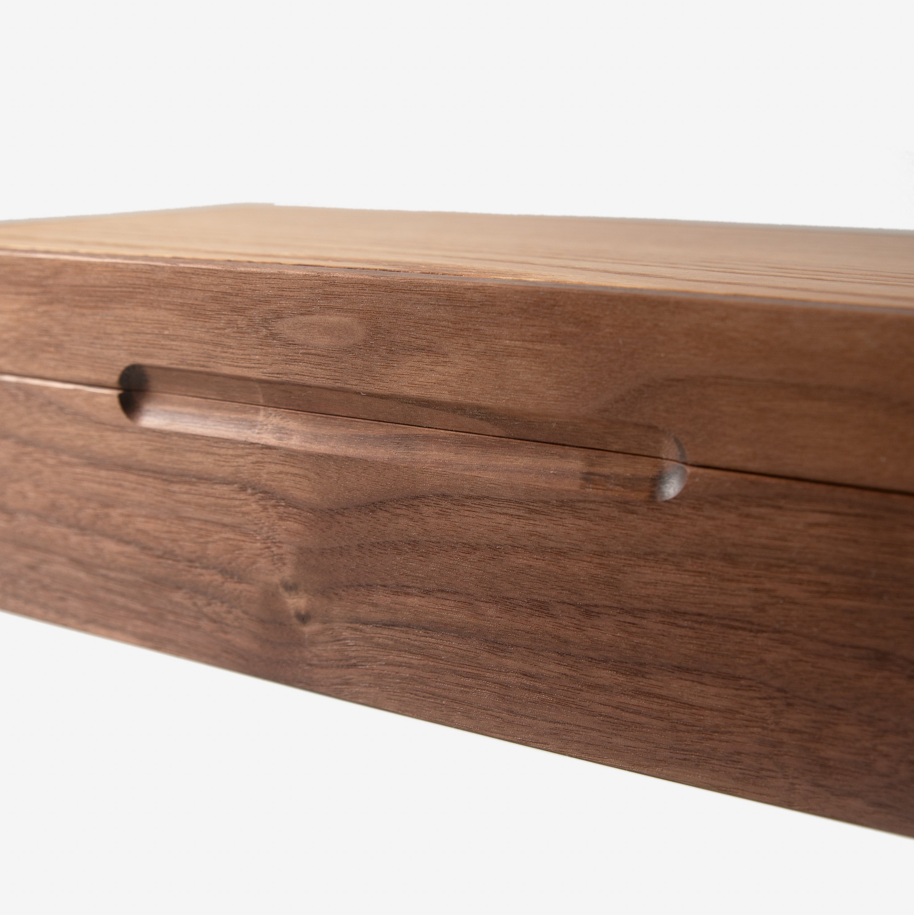 Watch Box - Black Walnut and Oak - 8 Compartments