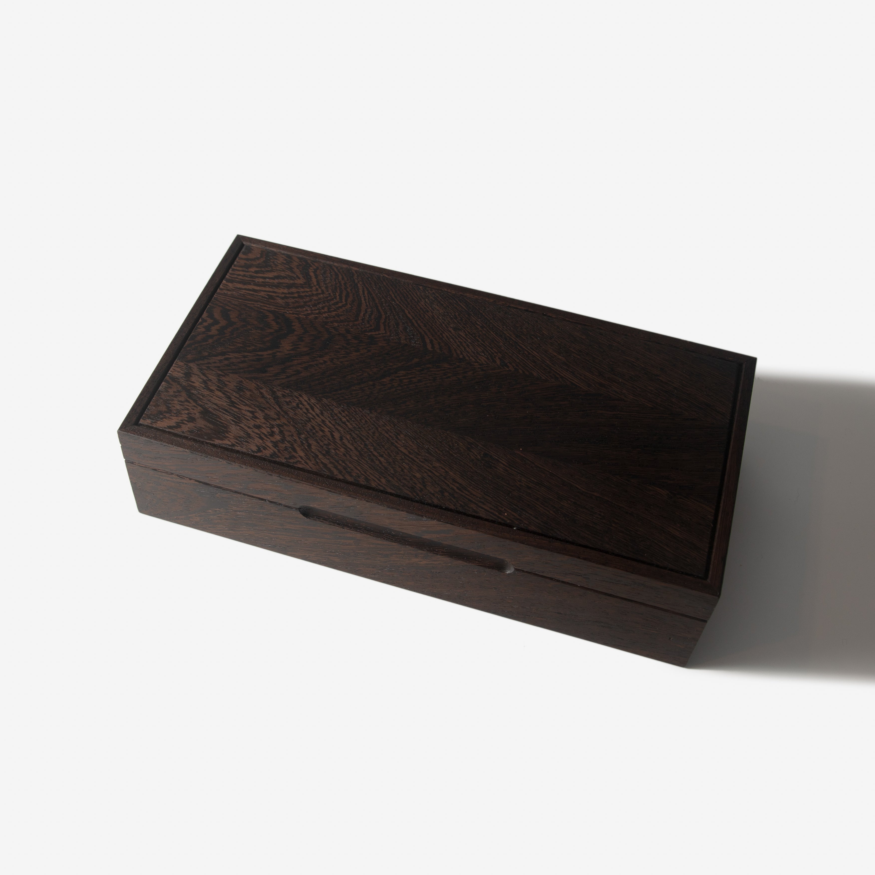 Watch Box - Wenge Hardwood - 8 Watch Compartments