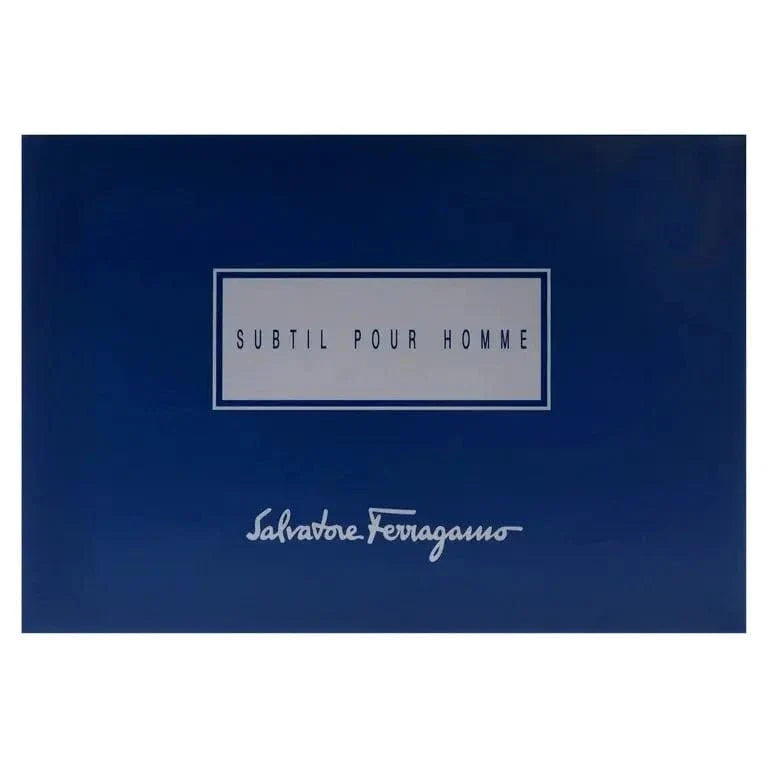 Subtil Pour Homme By Salvatore Ferragamo For Men 3Pcs Set EDT Spray