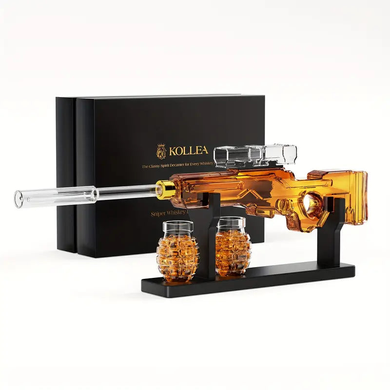 Sniper Whiskey Decanter Set