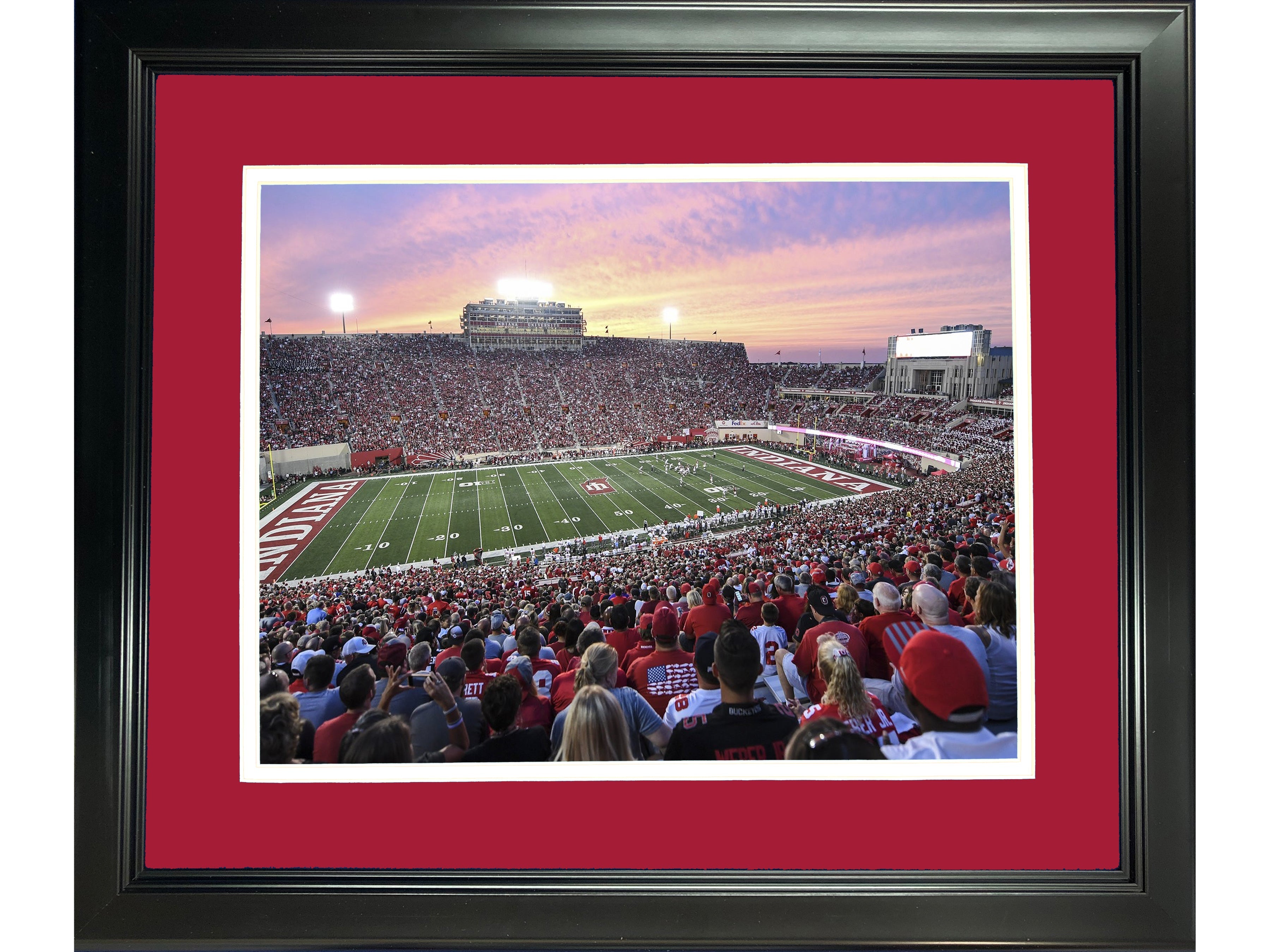 Framed Memorial Stadium Indiana Hoosiers 11"x14" NCAA Football Photo Professionally Matted