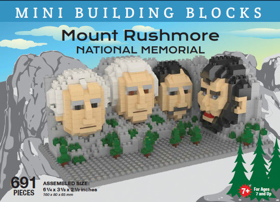 Mini Building Blocks - Mount Rushmore National Memorial