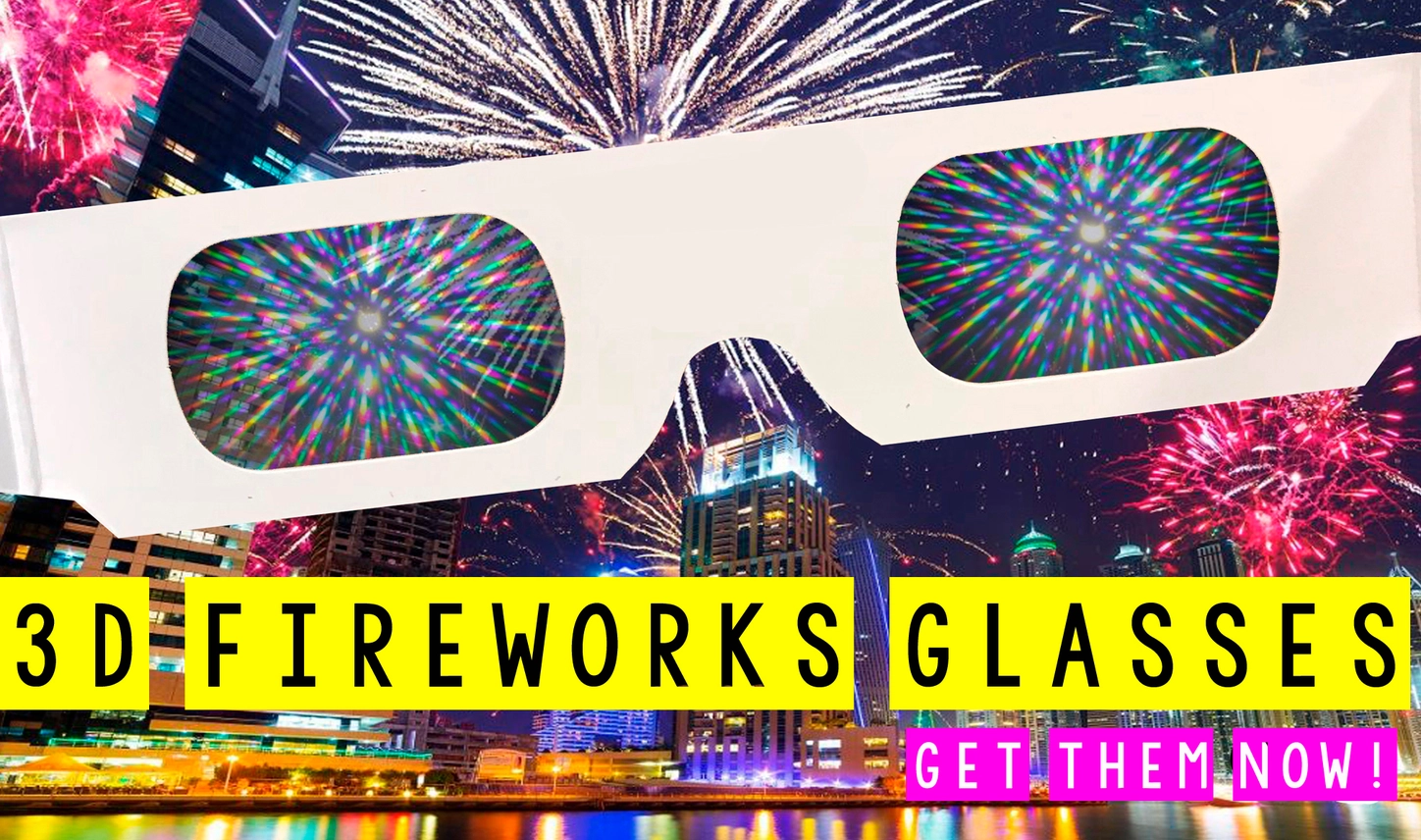 3D Glasses - Patriotic Prismatic